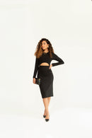 Vestido Isabela - PRETO