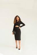 Vestido Isabela - PRETO