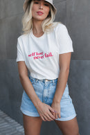 T-SHIRT: Self Love - OFF WHITE