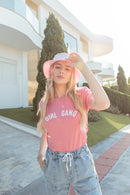 T-SHIRT: Girl Gang - Rosa