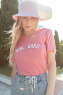 T-SHIRT: Girl Gang - Rosa
