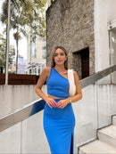 Vestido Jamile - AZUL